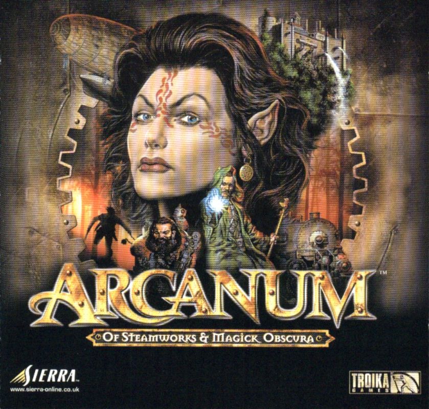 Other for Arcanum: Of Steamworks & Magick Obscura (Windows): Jewel Case - English Front Cover