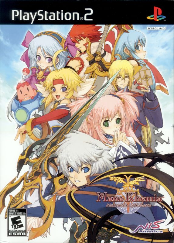 Front Cover for Mana Khemia: Alchemists of Al-Revis (Premium Edition) (PlayStation 2)