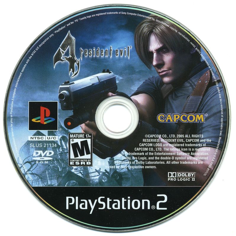 Media for Resident Evil 4 (PlayStation 2)