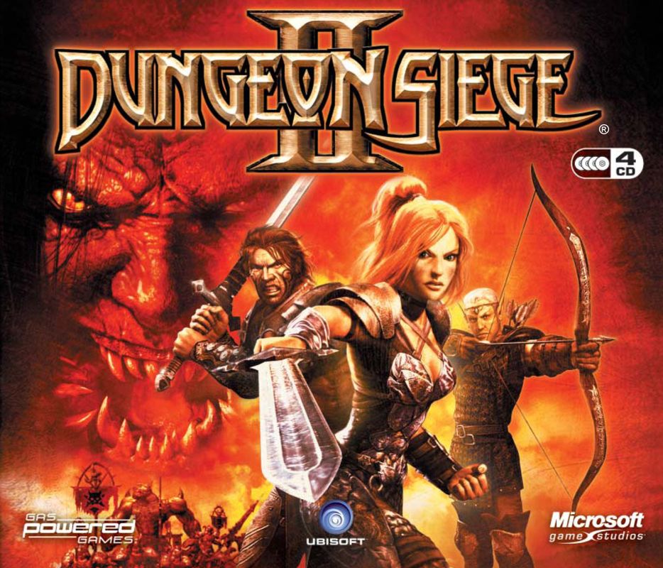 Front Cover for Dungeon Siege II (Windows)