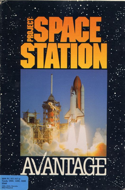 Front Cover for Project: Space Station (DOS)