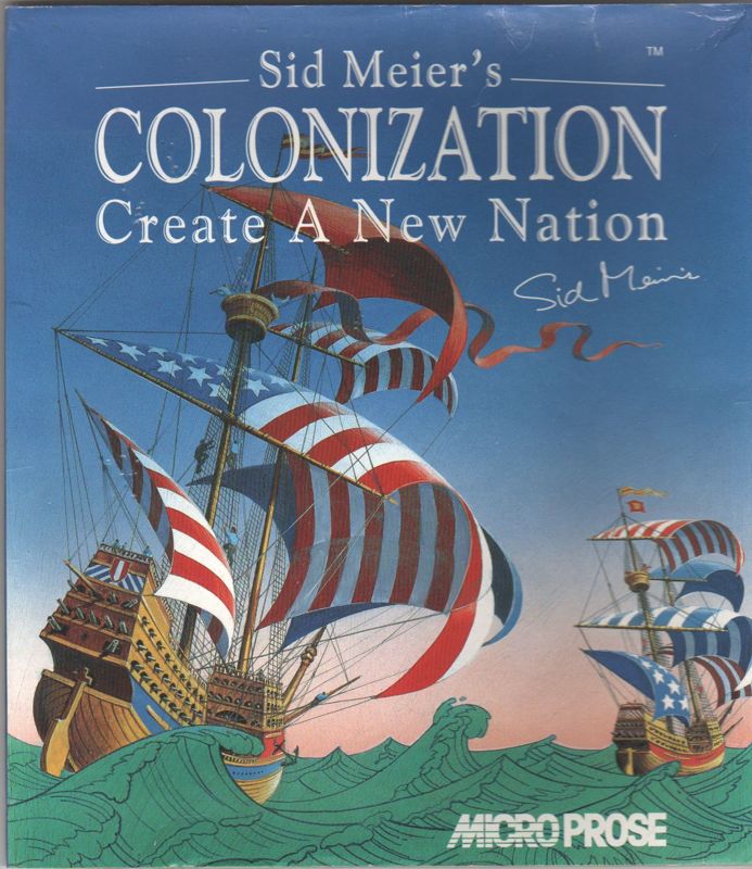 Front Cover for Sid Meier's Colonization (Amiga)