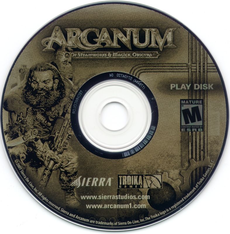 Media for Arcanum: Of Steamworks & Magick Obscura (Windows) (Re-release): Disc 2 - Game