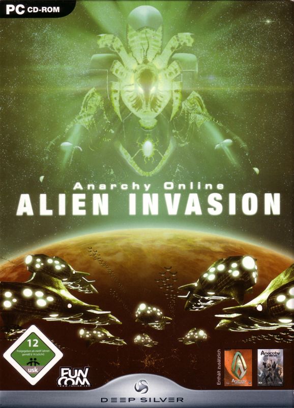 Front Cover for Anarchy Online: Alien Invasion (Windows)