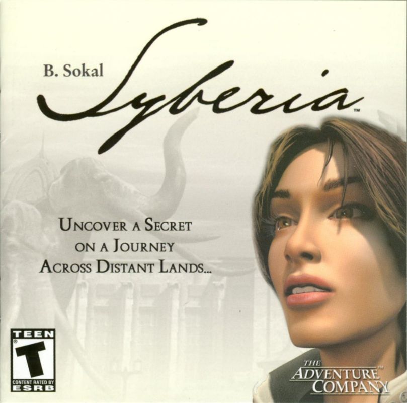 Other for Syberia: Adventure Game of the Year (Windows): Jewel Case - Front