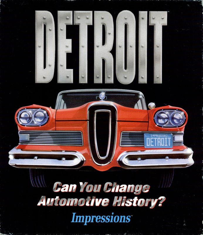 Front Cover for Detroit (DOS)