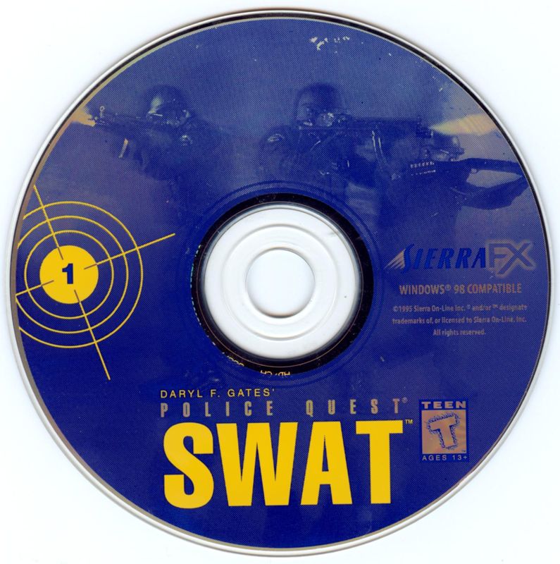 Media for Daryl F. Gates' Police Quest: SWAT (DOS and Windows): Disc 1