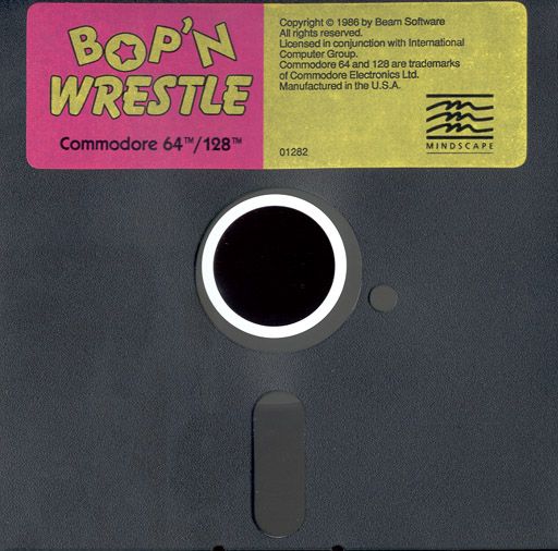 Media for Bop'N Wrestle (Commodore 64)