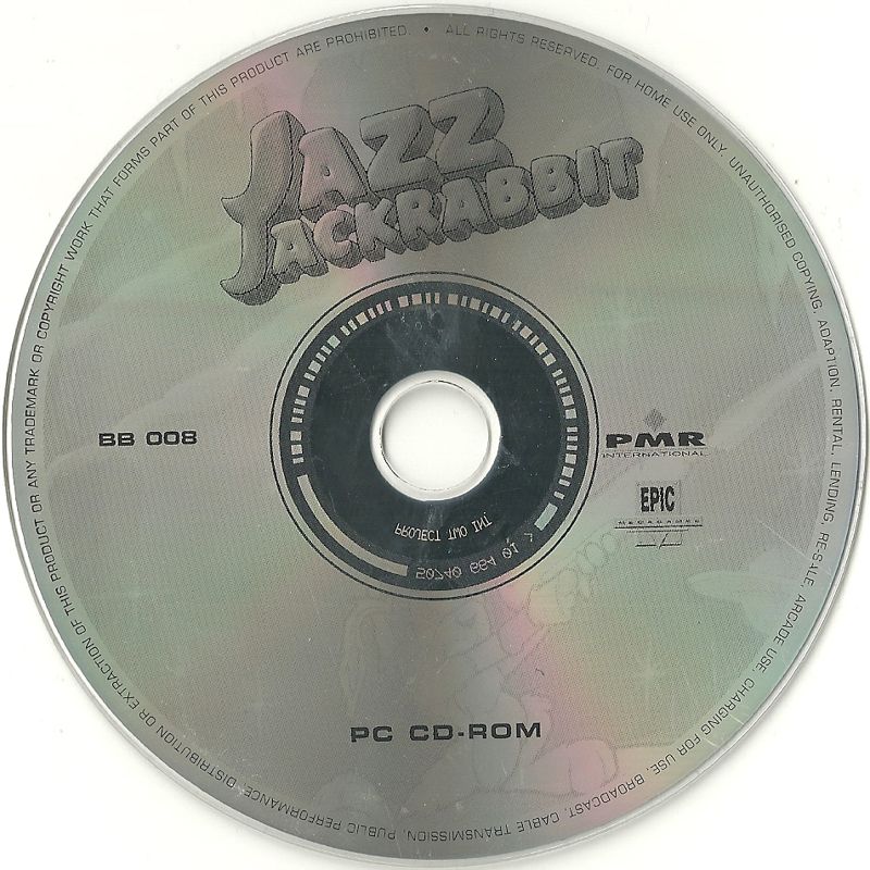 Media for Jazz Jackrabbit CD-ROM (DOS)