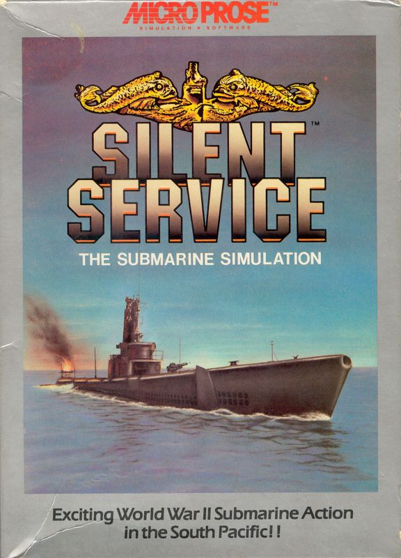 Front Cover for Silent Service (Amiga)
