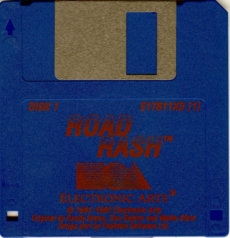 Media for Road Rash (Amiga): Disk 1/2