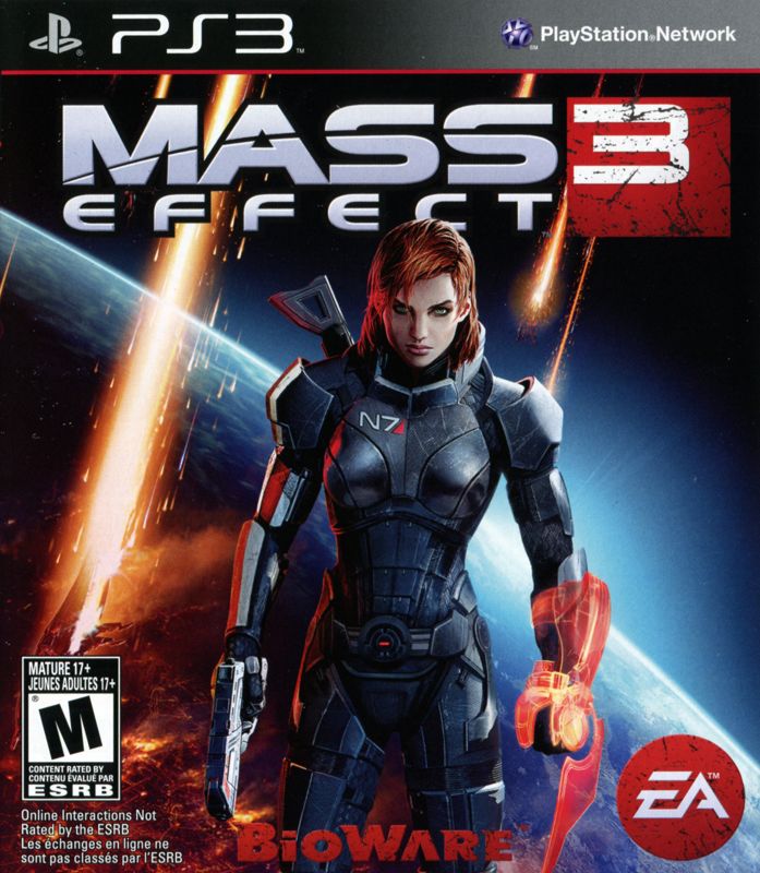 Inside Cover for Mass Effect 3 (PlayStation 3): Reversible Front
