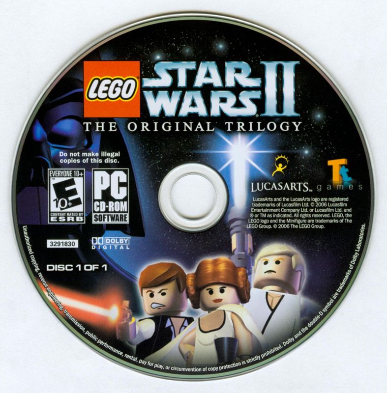 Media for LEGO Star Wars II: The Original Trilogy (Windows)