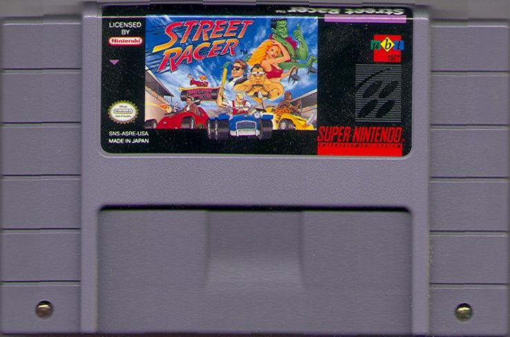 Media for Street Racer (SNES)