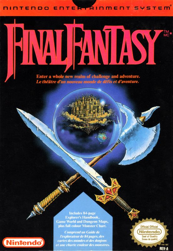 Front Cover for Final Fantasy (NES)