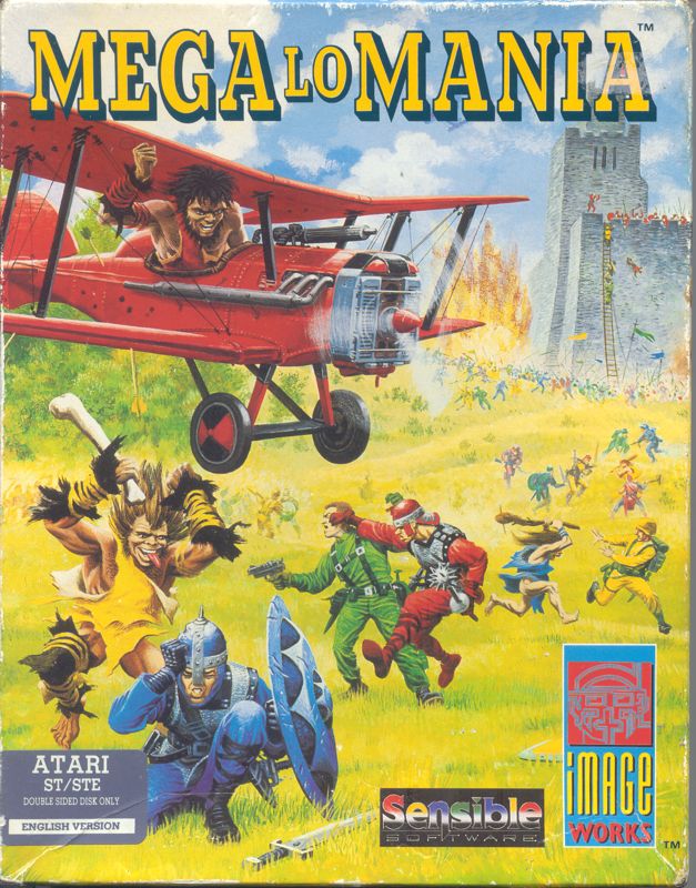 Front Cover for Mega lo Mania (Atari ST)
