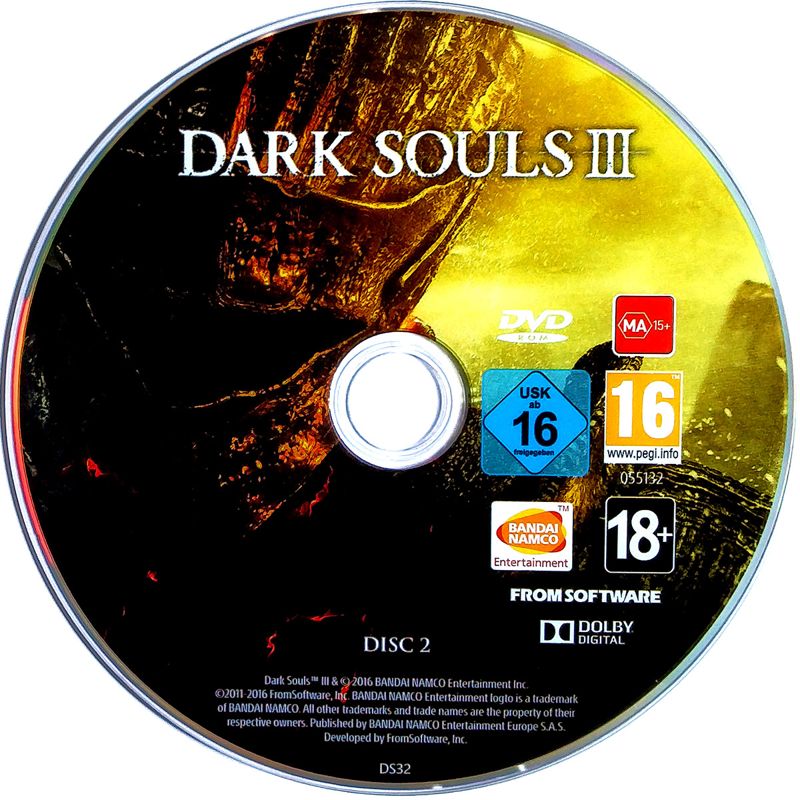 Media for Dark Souls III (Apocalypse Edition) (Windows): Disc 2