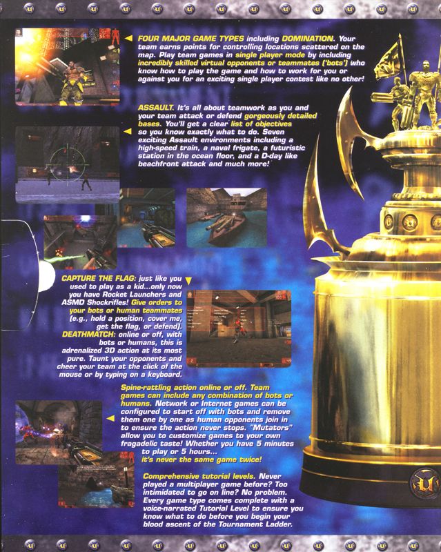 Unreal Tournament cover or packaging material - MobyGames