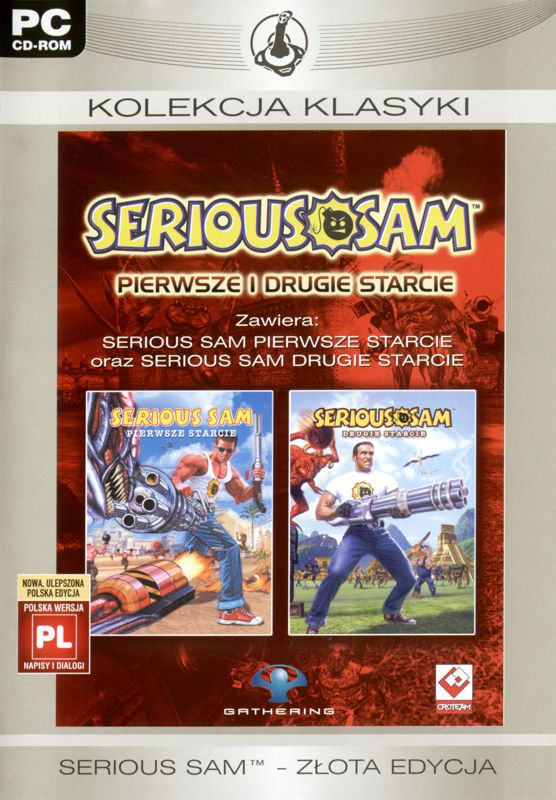 Front Cover for Serious Sam: Gold (Windows) (Kolekcja Klasyki release)