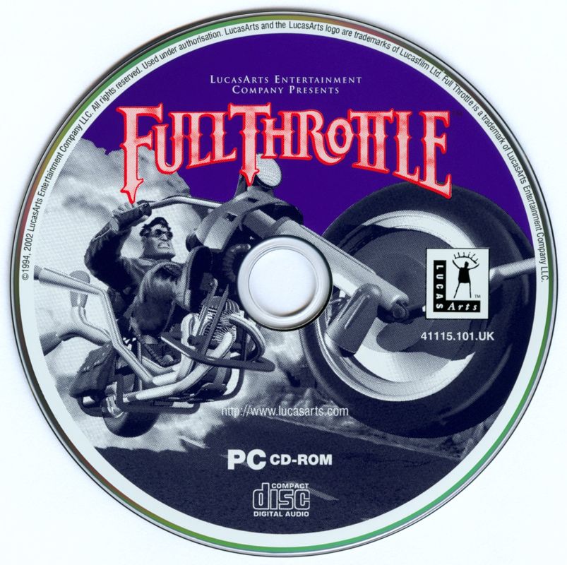 Media for Full Throttle (Windows) (LucasArts Classic Release)