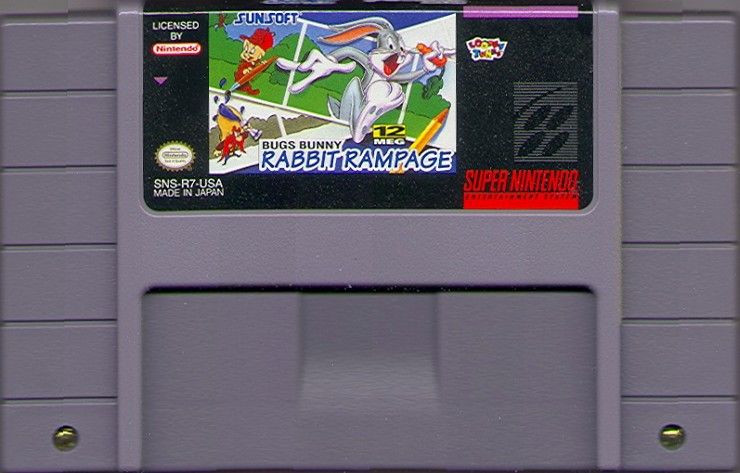 Media for Bugs Bunny Rabbit Rampage (SNES)