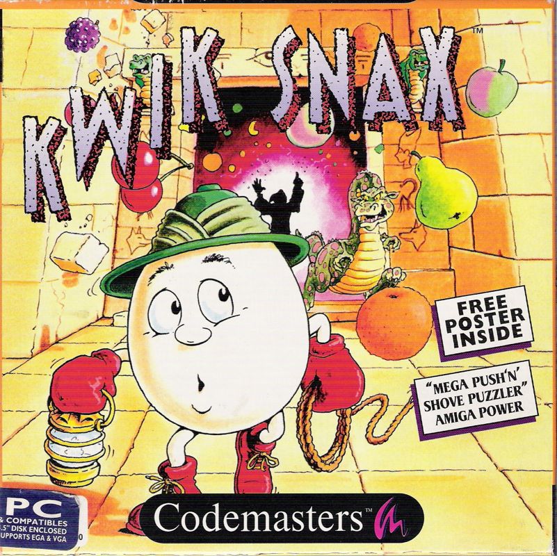 Front Cover for Kwik Snax (DOS)