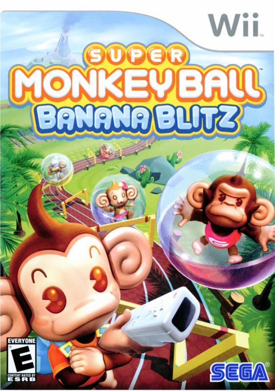 Front Cover for Super Monkey Ball: Banana Blitz (Wii)