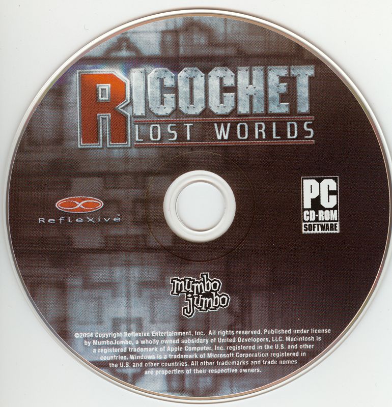 Media for Ricochet: Lost Worlds (Windows)