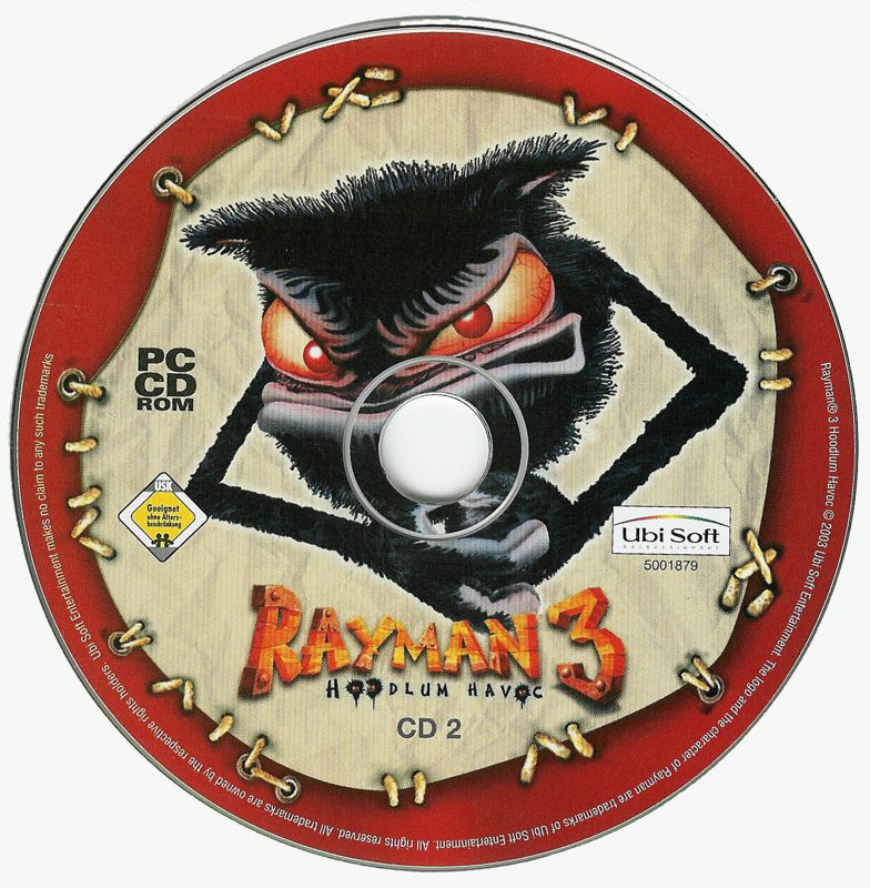 Media for Rayman 3: Hoodlum Havoc (Windows): Disc 2