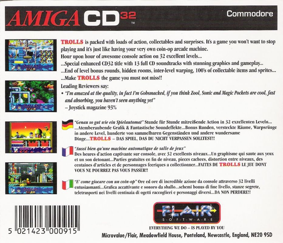 Trolls cover or packaging material - MobyGames