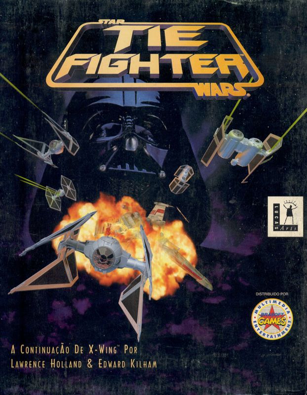 Front Cover for Star Wars: TIE Fighter (DOS)