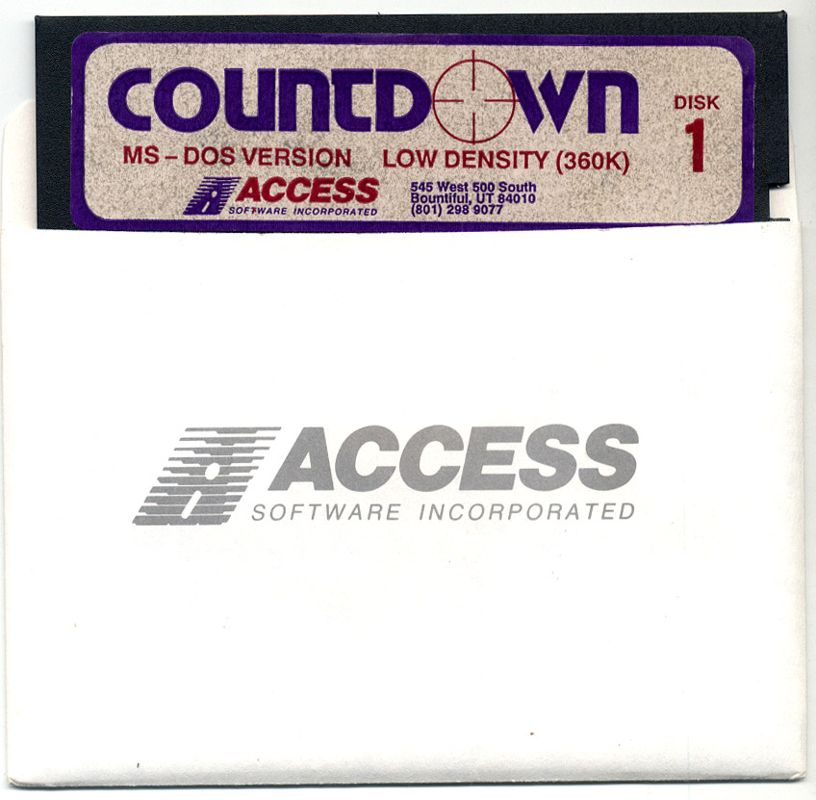 Media for Countdown (DOS): Alternate media type (5 1/4")