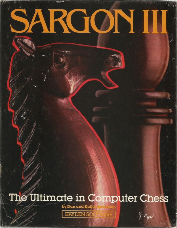 Front Cover for Sargon III (DOS) (Original Release (Copyright Year : 1983))