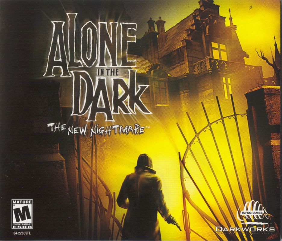 Other for Alone in the Dark: The New Nightmare (Windows) (Re-release with flashlight included in the box.): Jewel Case - Front