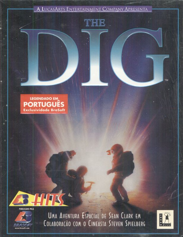 Front Cover for The Dig (DOS) (Brasoft Hits release)