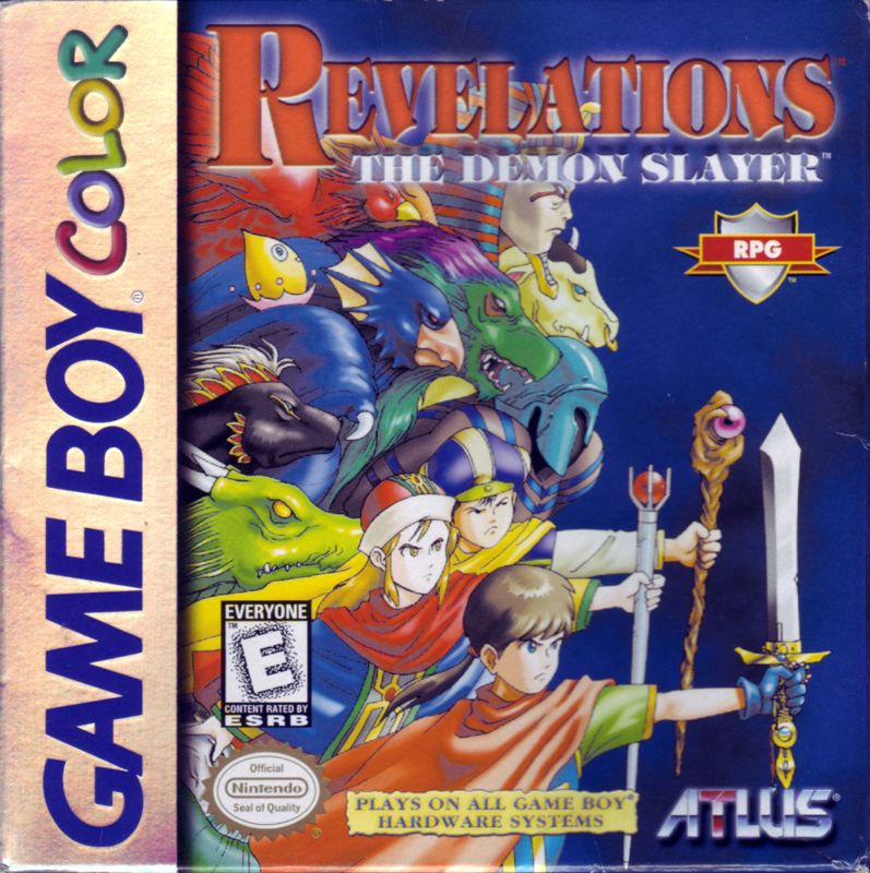 Front Cover for Revelations: The Demon Slayer (Game Boy Color)