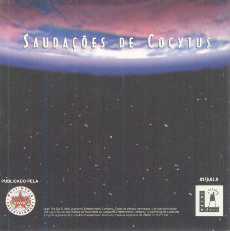Other for The Dig (DOS) (Brasoft Hits release): Jewel Case - Inside