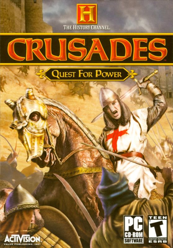 Front Cover for The History Channel: Crusades - Quest for Power (Windows) (Small Box)