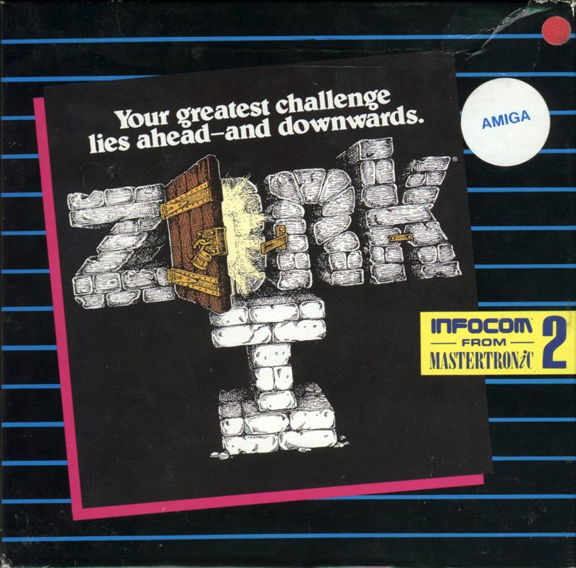 Front Cover for Zork: The Great Underground Empire (Amiga) (Mastertronic budget release)