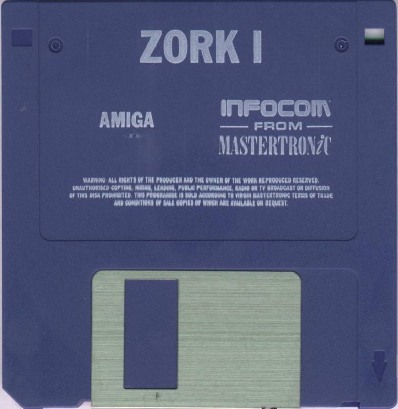 Media for Zork: The Great Underground Empire (Amiga) (Mastertronic budget release)