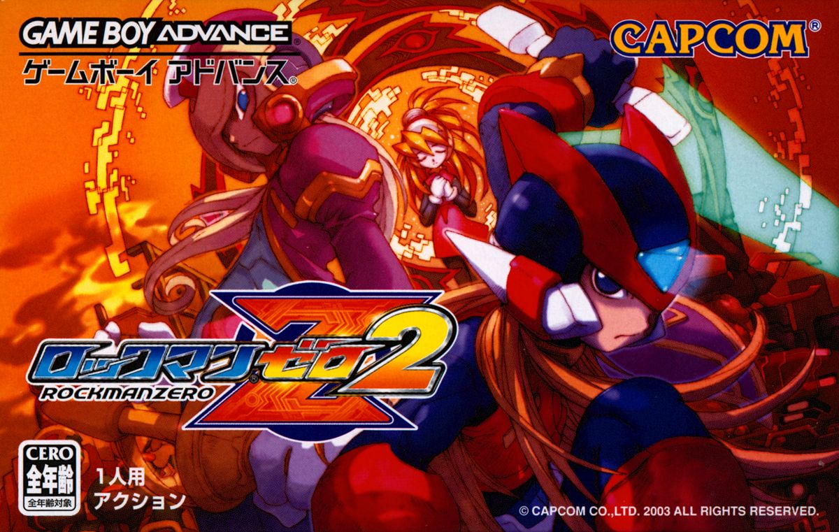 Front Cover for Mega Man Zero 2 (Game Boy Advance)