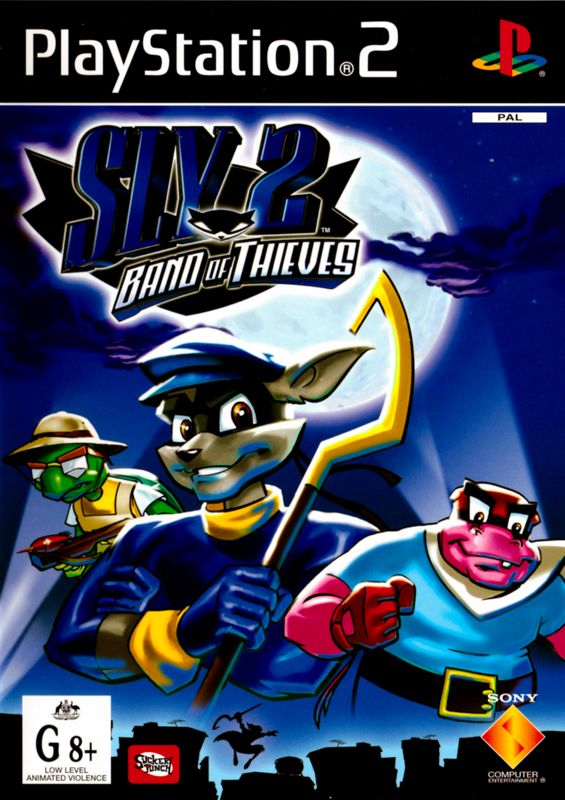 Front Cover for Sly 2: Band of Thieves (PlayStation 2)