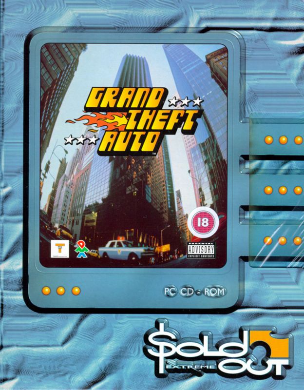 Front Cover for Grand Theft Auto (DOS and Windows) (Sold Out Extreme release)