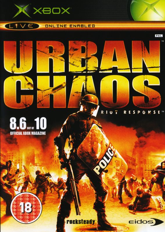 Front Cover for Urban Chaos: Riot Response (Xbox)
