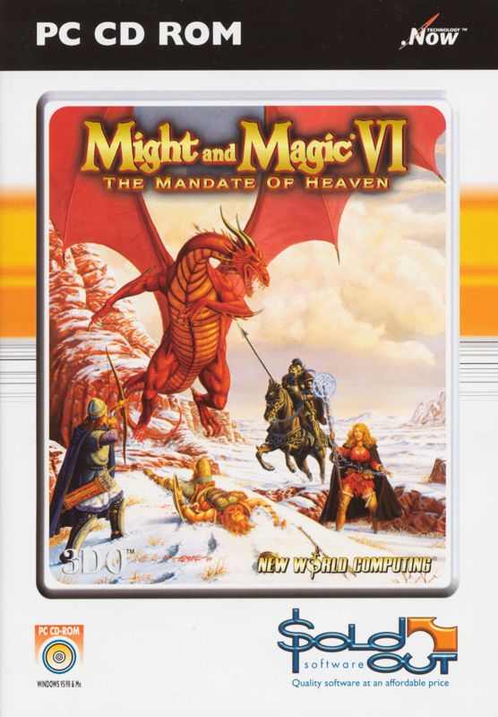 Front Cover for Might and Magic VI: The Mandate of Heaven (Windows) (Sold Out Software release)
