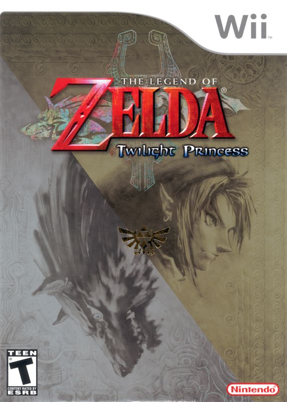 The Legend Of Zelda Twilight Princess Cover Or Packaging Material 