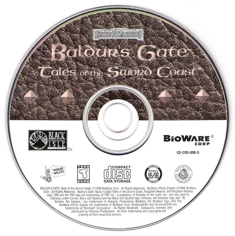 Media for Baldur's Gate: Tales of the Sword Coast (Windows)