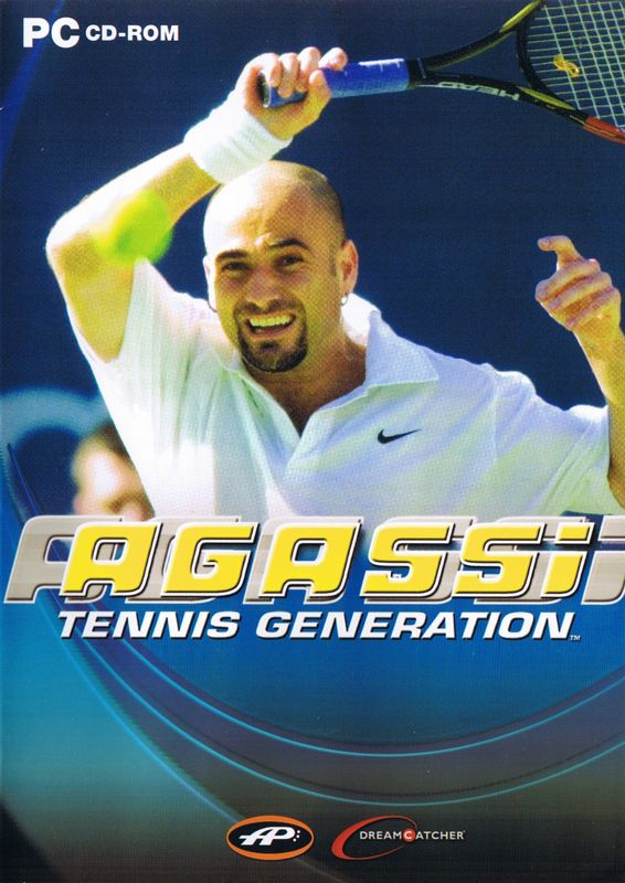 Front Cover for Agassi Tennis Generation 2002 (Windows) (Mediafashion newspaper release)