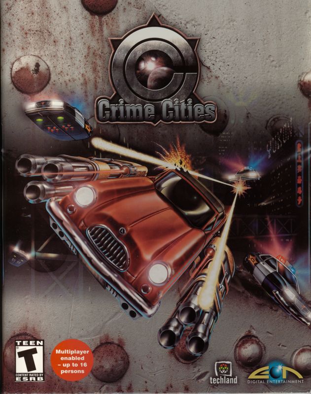 Front Cover for Crime Cities (Windows)