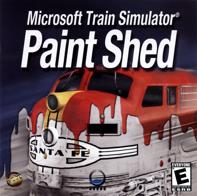 Other for Microsoft Train Simulator: Paint Shed (Windows): Jewel Case - Front